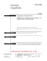 UNE 115228:2000 (R2021)