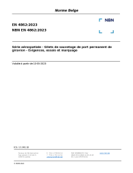 NBN EN 4862:2023