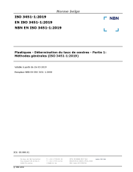 NBN EN ISO 3451-1:2019