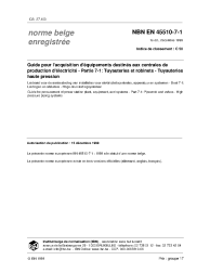 NBN EN 45510-7-1:1999