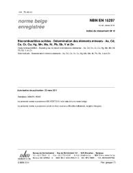 NBN EN 15297:2011