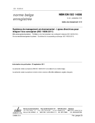 NBN EN ISO 14006:2011