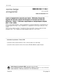 NBN EN ISO 11146-1:2005