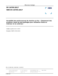 NBN EN 16755:2017