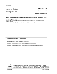 NBN EN 473:2008