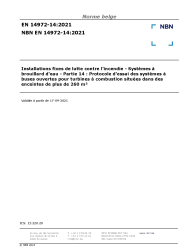 NBN EN 14972-14:2021