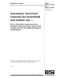 BS EN 60730-2-18:1999