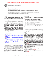 ASTM C1178/C1178M-11