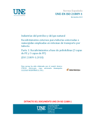 UNE-EN ISO 21809-1:2019