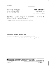NBN EN 12375:1998