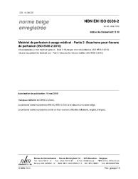 NBN EN ISO 8536-2:2010