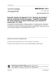 NBN EN ISO 17511:2003