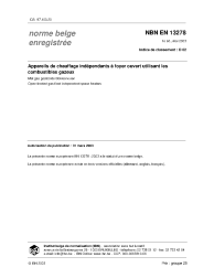 NBN EN 13278:2003