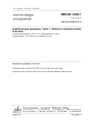 NBN EN 13200-7:2014