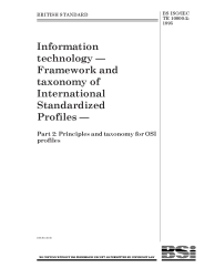 BS ISO/IEC TR 10000-2:1995