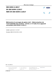 NBN EN ISO 8394-2:2017