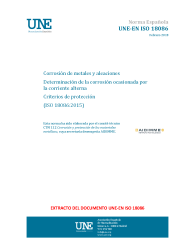 UNE-EN ISO 18086:2018