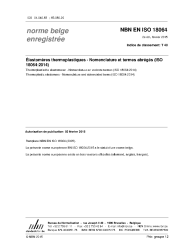 NBN EN ISO 18064:2015