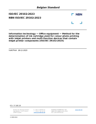 NBN ISO/IEC 29102:2023