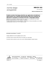 NBN EN 1603:2013