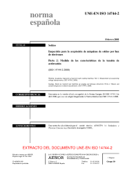 UNE-EN ISO 14744-2:2001