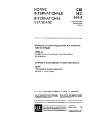 IEC 60244-9:1993