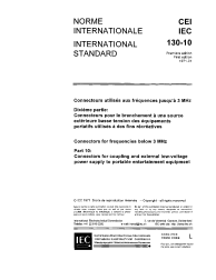 IEC 60130-10:1971