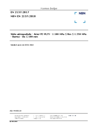 NBN EN 2137:2018