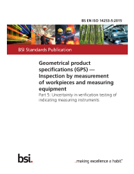 BS EN ISO 14253-5:2015