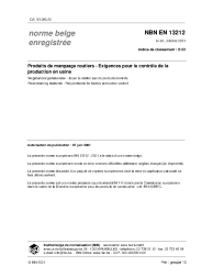 NBN EN 13212:2001