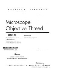 ASME B1.11-1958 (R2006) - W ERR