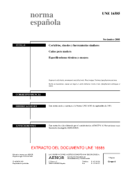 UNE 16585:2001
