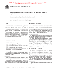 ASTM D2583-95(2001)e1
