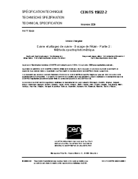 CEN/TS 15022-2:2009