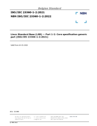 NBN ISO/IEC 23360-1-2:2022