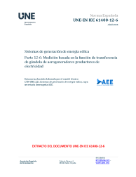 UNE-EN IEC 61400-12-6:2024