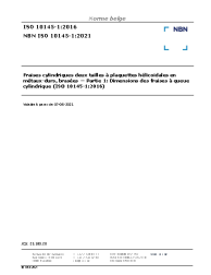 NBN ISO 10145-1:2021