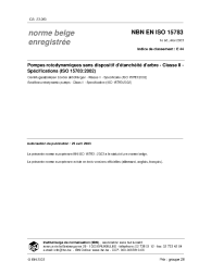 NBN EN ISO 15783:2003