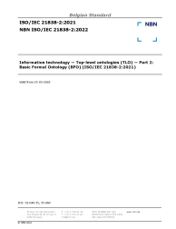 NBN ISO/IEC 21838-2:2022
