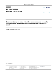 NBN EN 16974:2016