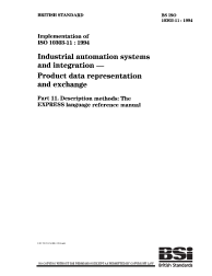 BS ISO 10303-11:1994