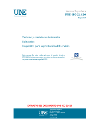 UNE-ISO 21426:2019
