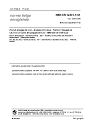 NBN EN 12441-1/A1:2004