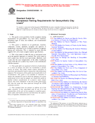 ASTM D6495/D6495M-15