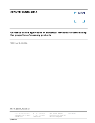 CEN/TR 16886:2016