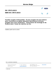 NBN EN 17873:2023
