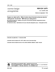NBN EN 12679:1999