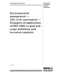 PD ISO/TR 14049:2000