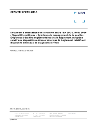CEN/TR 17223:2018