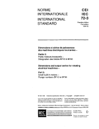 IEC 60072-3:1994